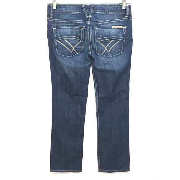 William Rast Belle Capri Low Rise Pocket Flap Jeans Womens 25 Normcore Capsule - Picture 1 of 6